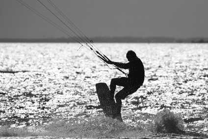 Kitesurfer Petersen Ostsee Ferienwohnung